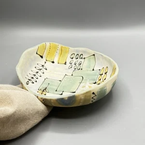 Part of the Tide Marks collection, this small hand-formed vessel reflects the emotional traces left behind after change has moved through us. (view 4 of 4)