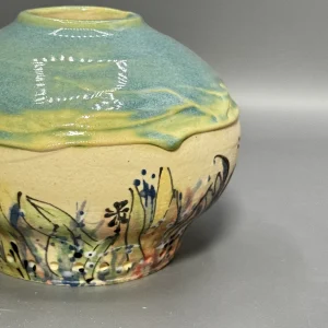 Part of the Tide Marks collection, this vessel reflects the emotional residue left behind after life softens us through time, memory, and movement. (view 2 of 4)